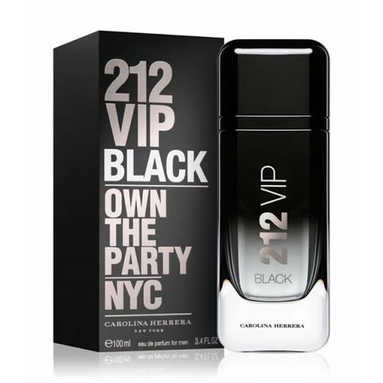 Carolna Herera Mens 212 VIP Black Eau de Parfum For Unisex