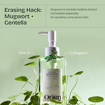 Orien Mugwort Zero Film Cleansing Oil