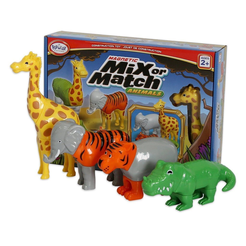 Magnetic Mix or Match Animals Toy